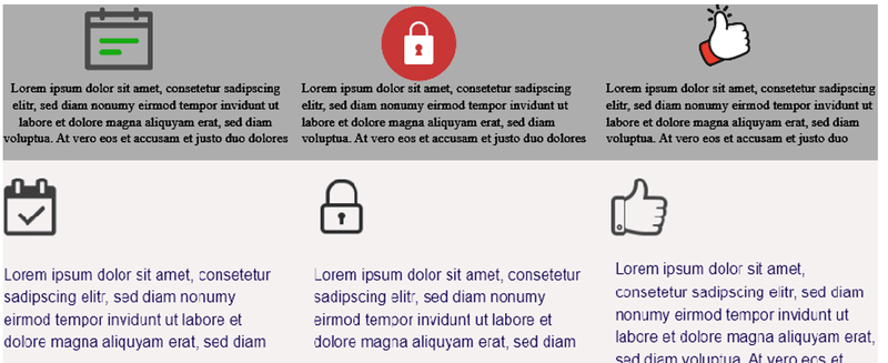 Consistent icon designs vs inconsistent icon designs