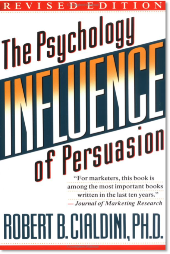 INFLUENCE AT WORK (IAW) : Store  Persuasion, Art of persuasion, Robert  cialdini